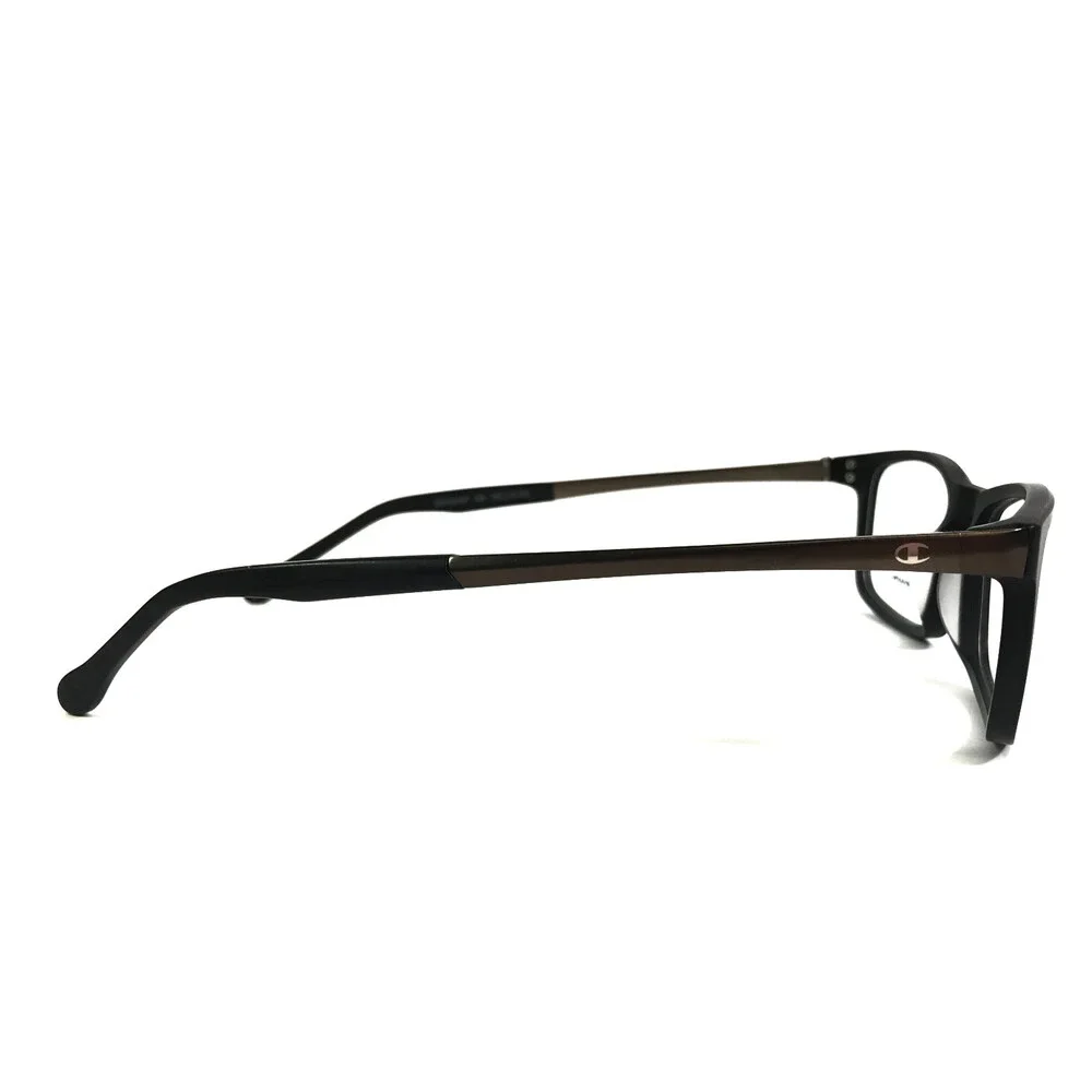 Champion Eyeglasses Frames CU4004UF C01 Matte Black Brown Asian Fit 58-19-155